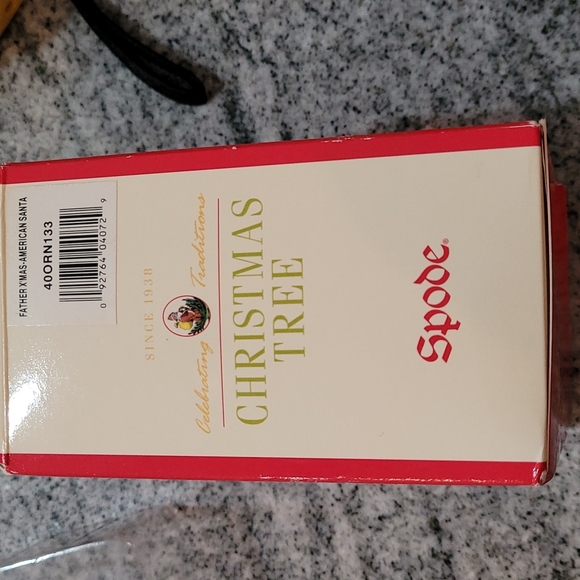 Vintage Spode "American Santa Claus" Christmas Ornament - Picture 6 of 9